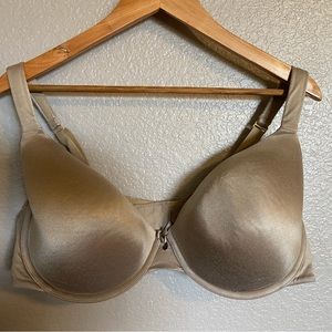 Cacique champagne color 44DD lightly lined t-shirt bra